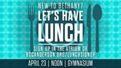 Welcome to Bethany Luncheon
