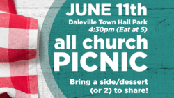 All Church Picnic @ to be announced